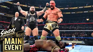 Bronson Reed Help Bron Breakker Destroys Oba Femi WWE Sunday Night's Main Event 2026 Highlights 