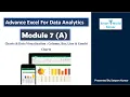 Module 7 A Column Bar Line Combi Charts Charts Data Visualization Advance Excel For DA