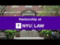 Mentorship at NYU Law
