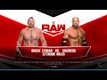 WWE 2K22 PS4 PRO GAMEPLAY BROCK LESNAR VS GOLD BERG EXTREME RULES RAW