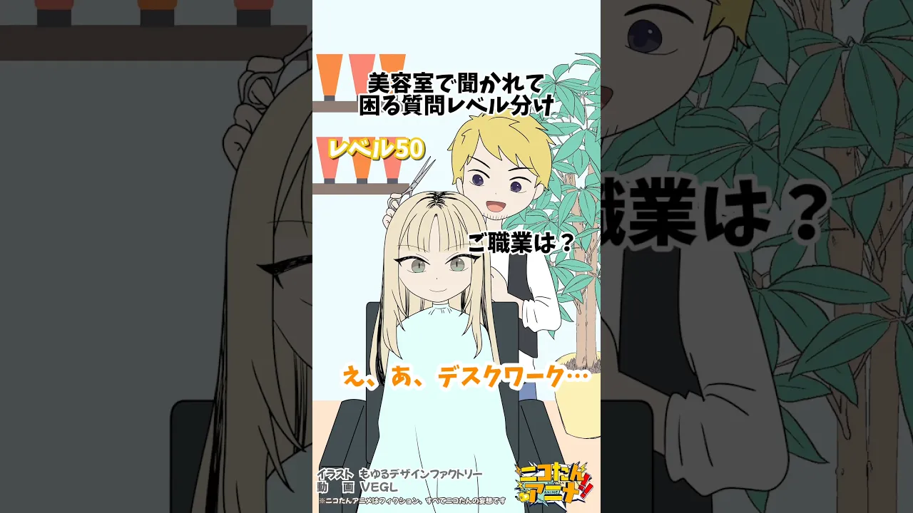 職業は虎ですって答えよう… #ニコたんアニメ