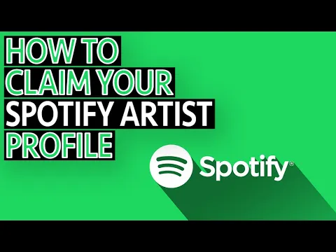 Download MP3 How to claim your Spotify Artist profile