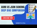 Avro vs Json Deep Dive Comparision