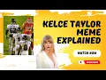 Kelce Hurts Swift meme explained How accidental Eagles photo went viral in Travis Kelce