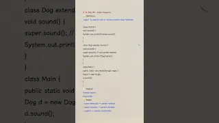 Java super keyword calls parent class methods easily Master inheritance fast