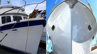 Our DIY $20,000 Paint Job on our $100 Boat