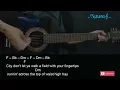 Billy Currington - City Don't Guitar Chords Lyrics