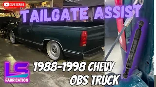 LS Fabrication tailgate assist 1988 1998 OBS truck