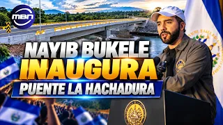Presidente Nayib Bukele Brinda Mensaje de Inauguración del Puente José Arce