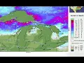 Michigan Snow Depth December 23rd NOAA Map TUNR