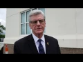 Gov Phil Bryant speaks to The Daily Leader before deputy Durr s funeral