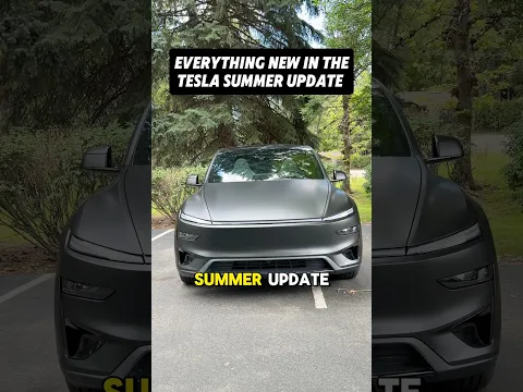 Everything New in the Tesla Summer Update ☀️