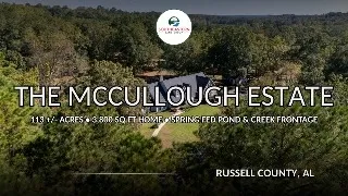 McCullough Estate - 113 Acres in Southern Alabama