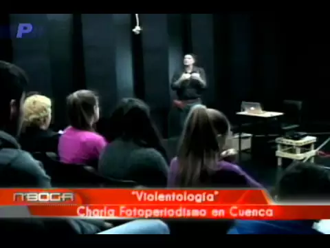 Violentología Charla Fotoperiodismo Cuenca