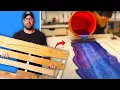 Building a River Table with FREE Pallets Can It Be Sold