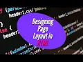 HTML Layout Design - Building a Chocolate Shop Website Real Project