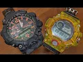 RANGEMAN versus MUDMASTER - G-Shock watch features functions comparison