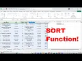 How to Use the SORT Function in Excel Sort Data Dynamically Without Changing Your Original Data