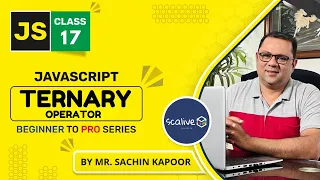 Ternary Operator In Javascript Lecture 17