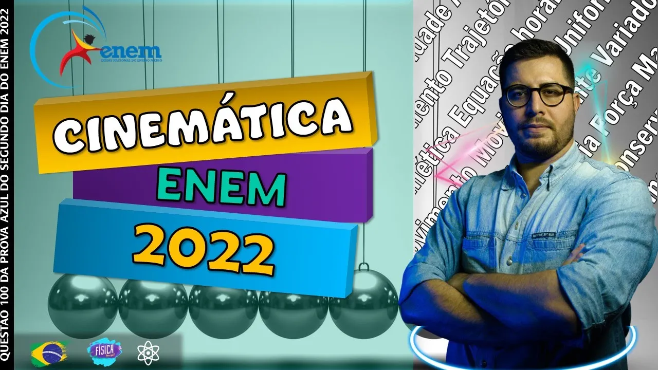 Cinemática ENEM 2022 | FÍSICA | QUESTÃO 100 DA PROVA AZUL