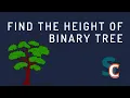 Find The Height Of Binary Tree BT CodeSpace Amazon Microsoft Snapdeal