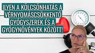 Ilyen kölcsönhatás van a vérnyomáscsökkentő gyógyszerek és a gyógynövények között!