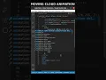 Moving Cloud Animation HTML CSS