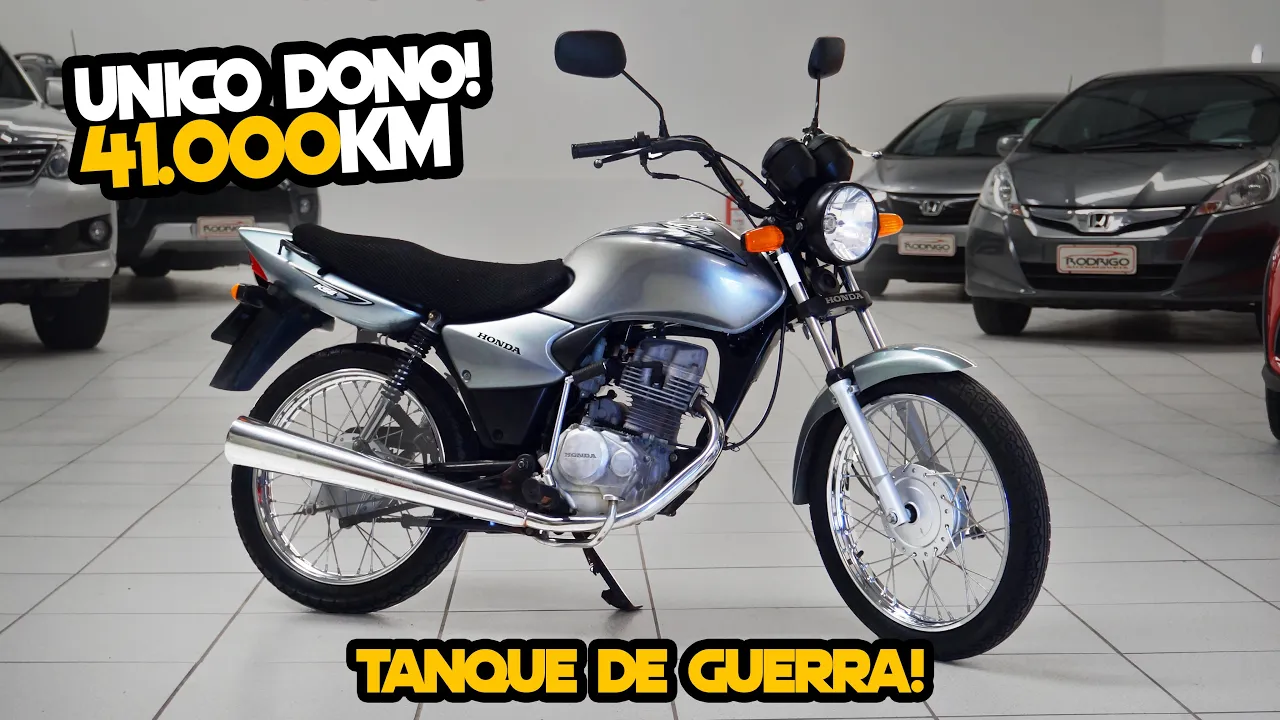 TITAN KSE 125 VARETADA! Único Dono e com BAIXÍSSIMA QUILOMETRAGEM! Ainda VALE A PENA EM 2023?
