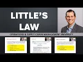 Little s Law Explained Throughput Flow Time WIP