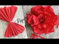 Download Lagu Giant Crepe Paper rose flowers for room decor, Flores de papel crêpe,Handmade flower@PaperSaiarts