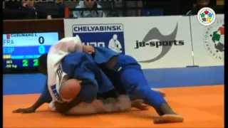 world championship veterans 2015 M3 - 90kg CUSUMANO Laurent vs IKEME MBLEDOGU Udoka