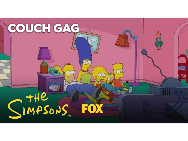Big Bang Theory Couch Gag | Season 28 Ep. 19 | THE SIMPSONS