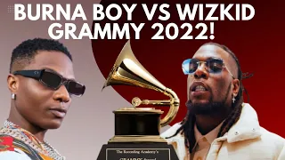 burna boy grabs 5 nominations at grammy awards 2022 odogwu battles wizkid and femi kuti