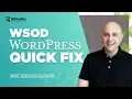 How To Fix WordPress WSOD White Screen Of Death - 5 Minute Fix