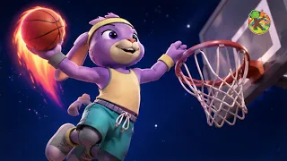 KONDOSAN | قصص عربية | قصص | دنك ناري على القمر! 🏀🔥 والذئب يبحث عن الجبنة العملاقة