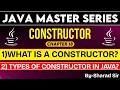 Java Constructor What is Constructor in Java How many types of constructure in Java