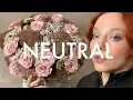 Neutral Flower Arrangement FLORA LUX