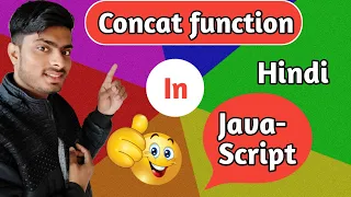 javascript array concat function in hindi javascript tutorial 2019