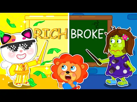 Download MP3 Liam Family USA | Rich vs Broke Teacher | Family Kids Cartoons