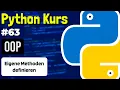 OOP Creating Custom Class Methods - 063