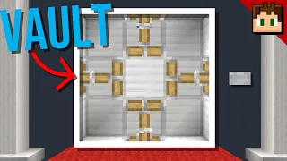 How To Build a 3X3 BANK VAULT DOOR Minecraft Bedrock 1 21 Tutorial