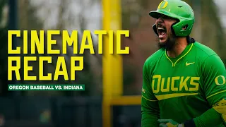2026 Oregon Baseball Indiana Series Cinematic Recap
