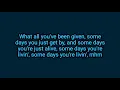 Dierks Bentley - Living (Lyrics)