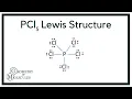 PCL5 Lewis Structure Phosphorous Pentachloride