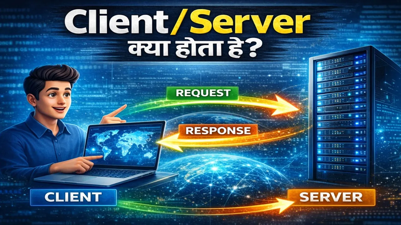 Client/Server क्या होता है || What is Client/Server || #computer #internet #tutorial