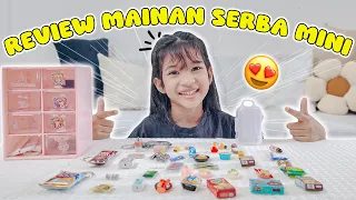 DOMINIQUE REVIEW SEMUA MAINAN MINI !! SEMUA MAINAN DOMINIQ SERBA KECIL🤩🤩