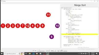 Visualization Of Sorting Algorithms Python Tkinter