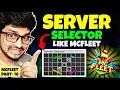 How to Setup Server Selector in DeluxeHub like McFleet Aternos Best Lobby Plugin Minecraft
