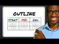 Master the Screenplay Outline Step by Step Tutorial