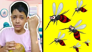Mosquito Attack on Banku | Doctor Doctor Cartoon | Sui Wala Injection Dengue | Daksh Comedy Studio
